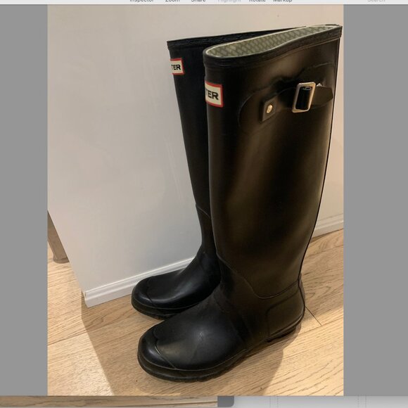 Hunter Wellington Original Tall Boot - Picture 4 of 4